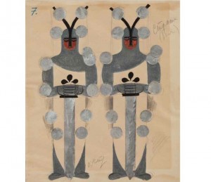 cultprostir-prod.s3.amazonaws.com Олексaндр Хвостенко-Хвостов, ескіз костюмів Двох стражників