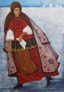 На фото: картина Ольги Ковтун. Фото: надане прес-службою НСХУ